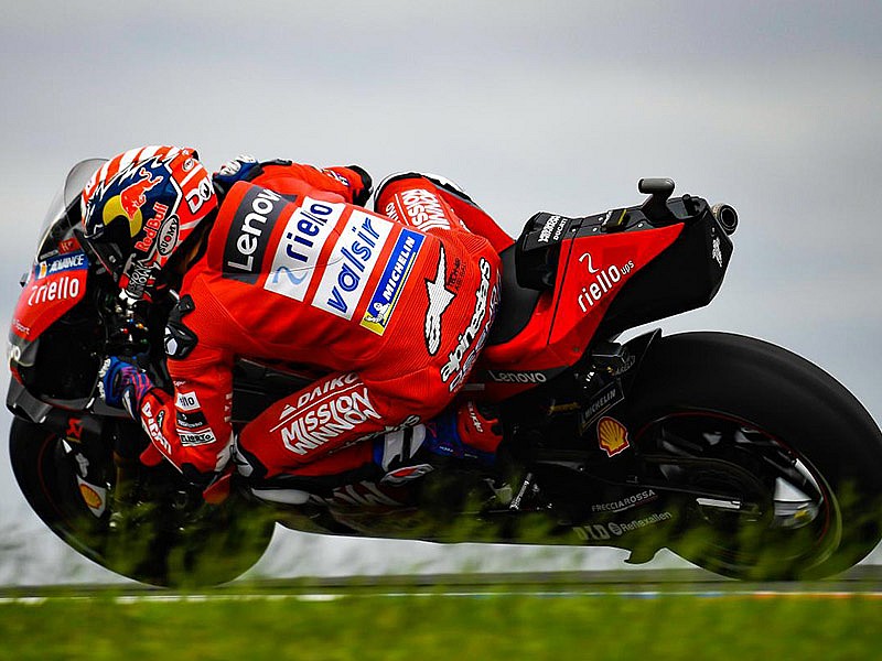 Dovizioso arrancará en tercera posición