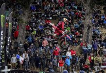 Gajser fue segundo en el podio final de MXGP