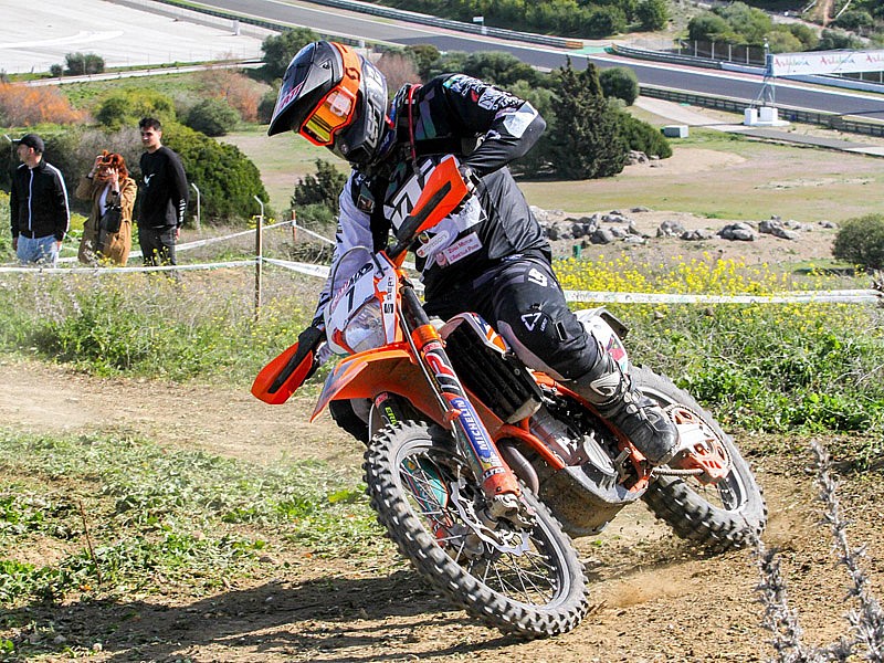 Enric Francisco (KTM), claro dominador del CX de Jerez 2019