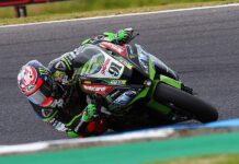 Haslam ha sido tercero en su regreso al WSBK