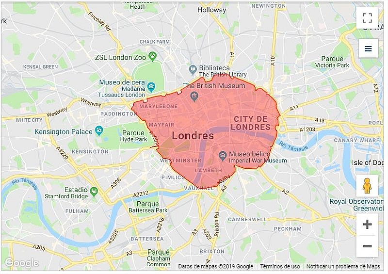 La nueva zona ULEZ de Londres