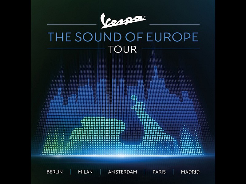 Llega el Vespa “The Sound Of Europe Tour”