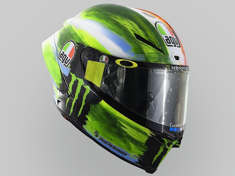 Casco AGV de Rossi