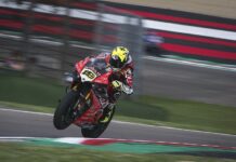 Bautista corrió con una vértebra partida en Imola