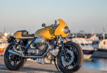Moto Guzzi Le Mans por Paul Buxton