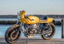 Moto Guzzi Paul Buxton - lateral