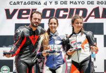 Podio copa Benelli en Cartagena