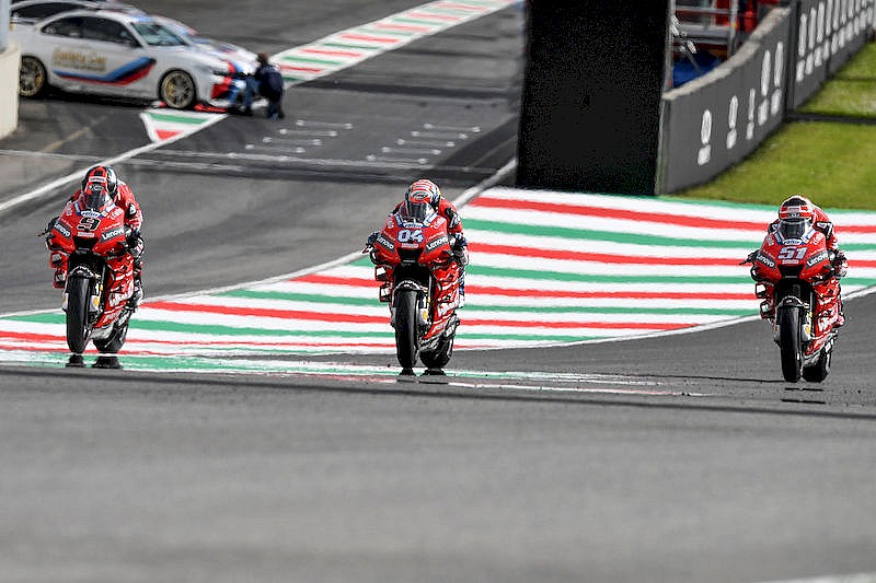 Ducati ruta GP Italia