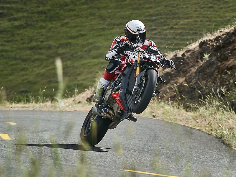 Prototipo Ducati Streetfighter V4 Pikes Peak