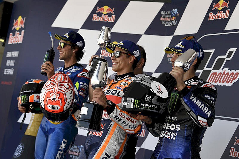 GP España MotoGP, podio