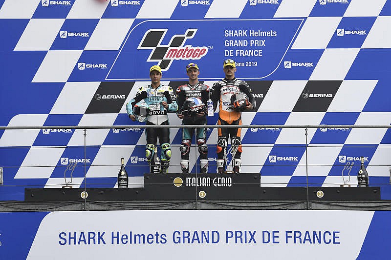 GP Francia 2019, podio Moto3