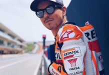 Lorenzo rompió en el GP de Austin