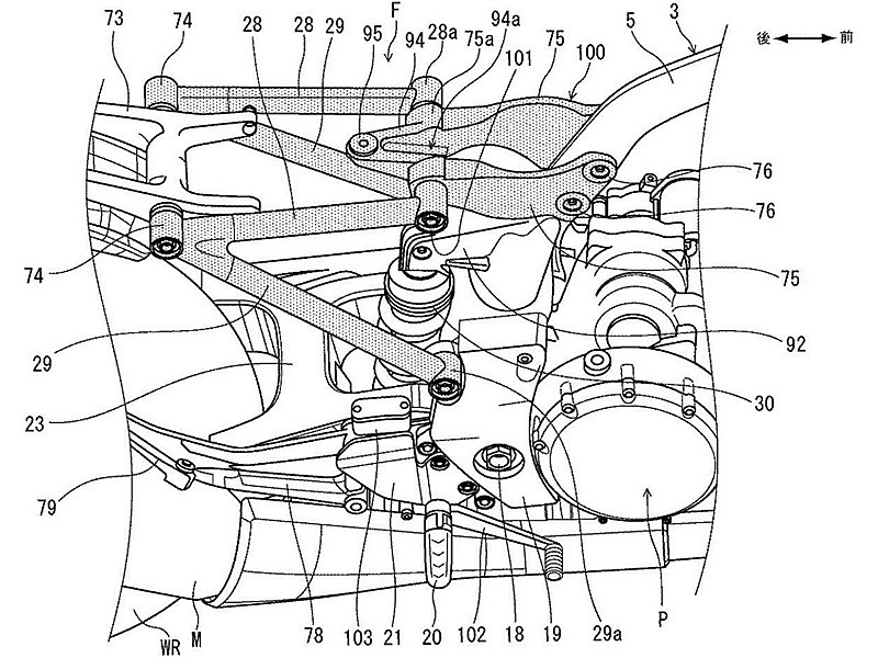 Honda GB500TT - suspensión