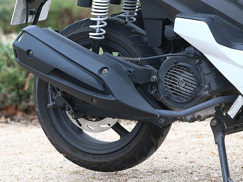 MX Motor Bolt 125, escape