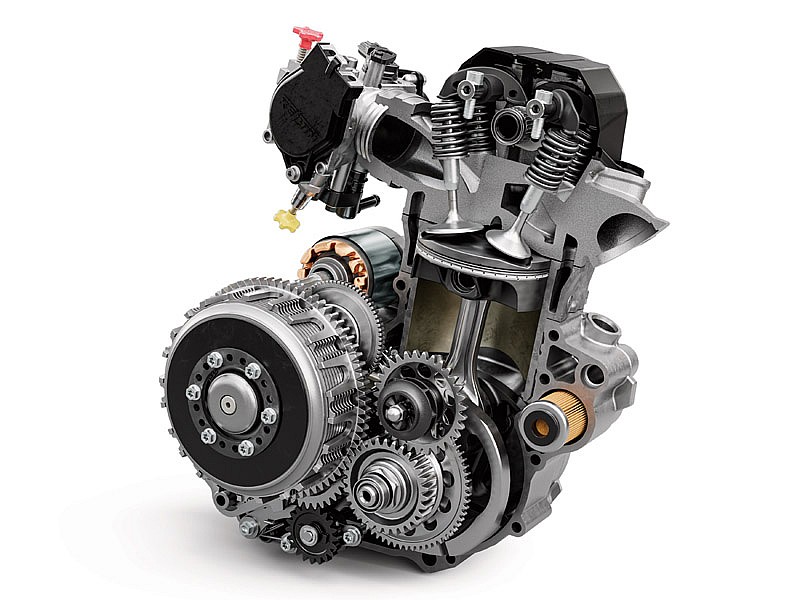 Motor KTM 450 SX-F 2020 abierto
