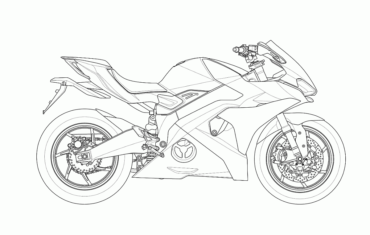 KYMCO SuperNEX GIF - derecha