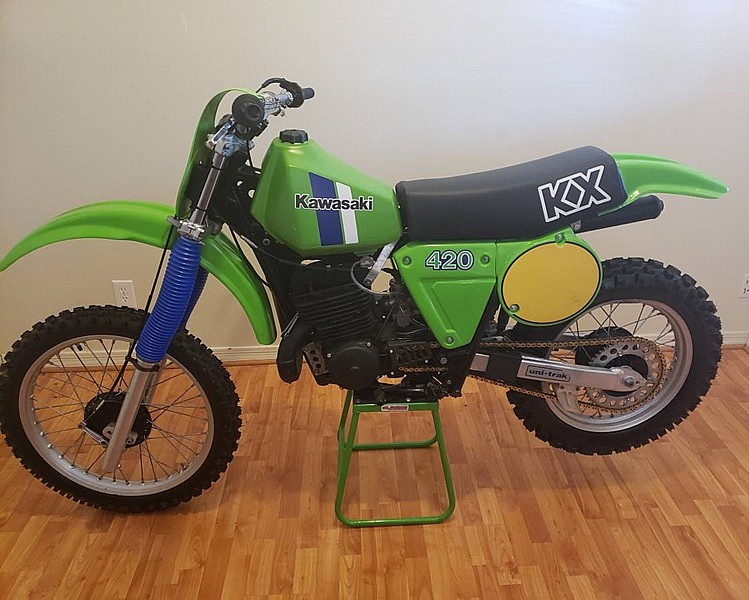 Kawasaki KX420 de 1982