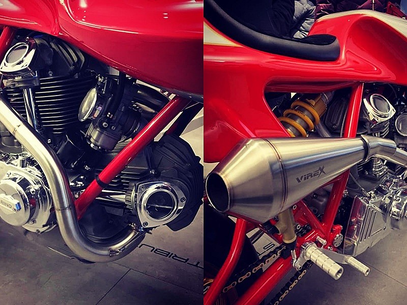 Ducati MHR1000 - motor