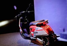 Super Soco CUx Ducati - trasera
