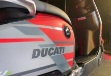 Super Soco CUx Ducati - detalle