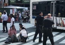 Atropello en Times Square