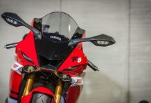 Yamaha YZF-R6 20thA - frontal