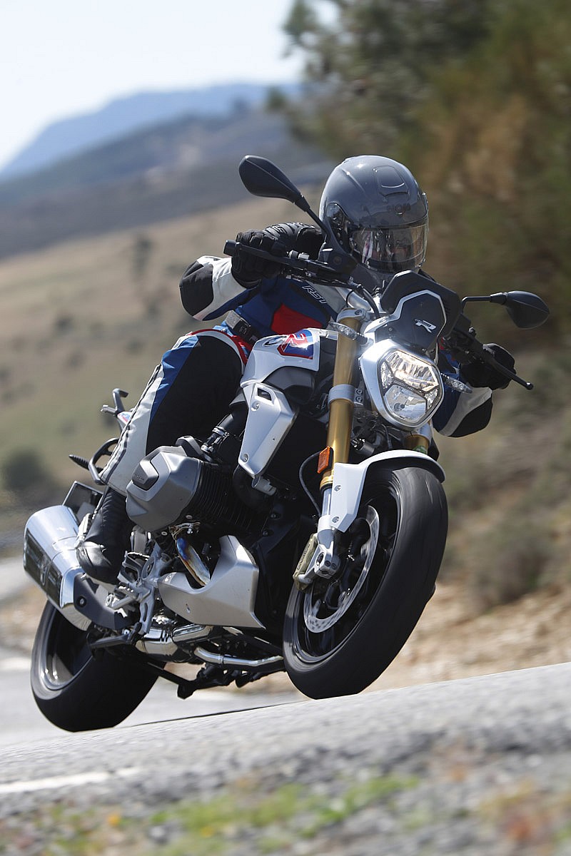 La quilla de la BMW R 1250 R es exclusiva del acabado HP