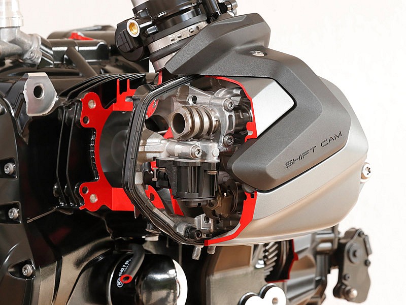 Cilindro derecho cortado de la BMW R 1250 R 2019