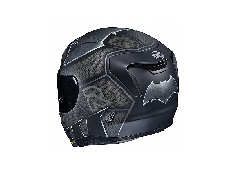 HJC Batman - trasera