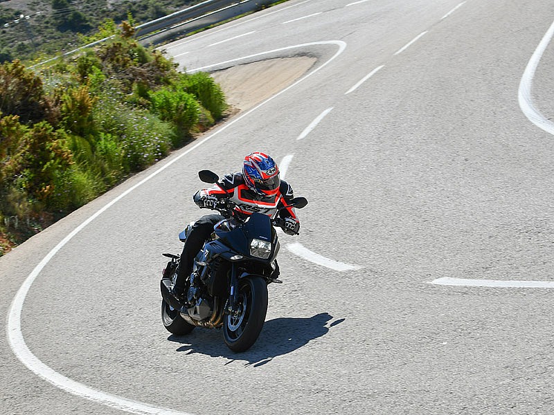 La Suzuki Katana tiene una estabilidad sobresaliente