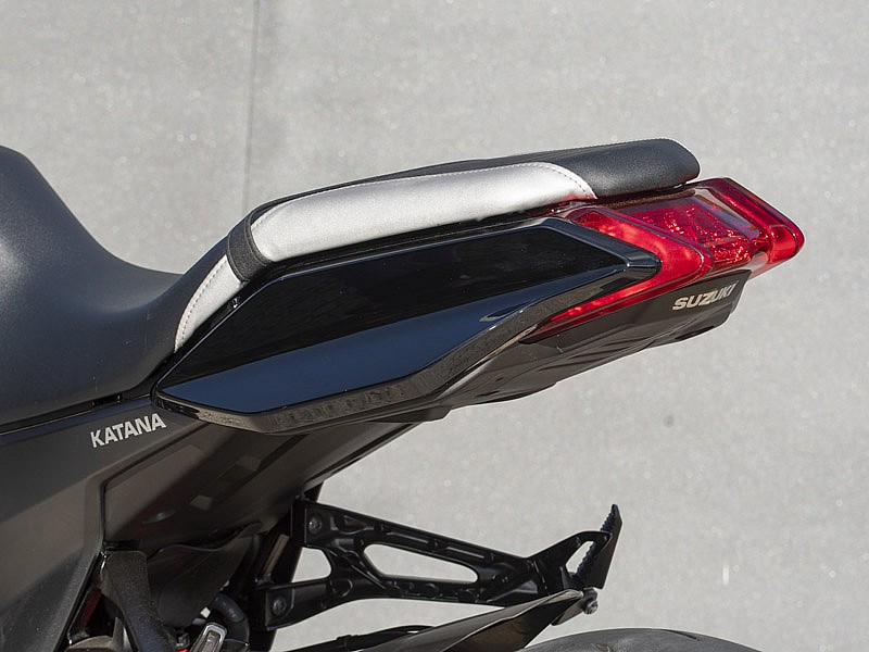 Trasera de la Suzuki Katana 2019