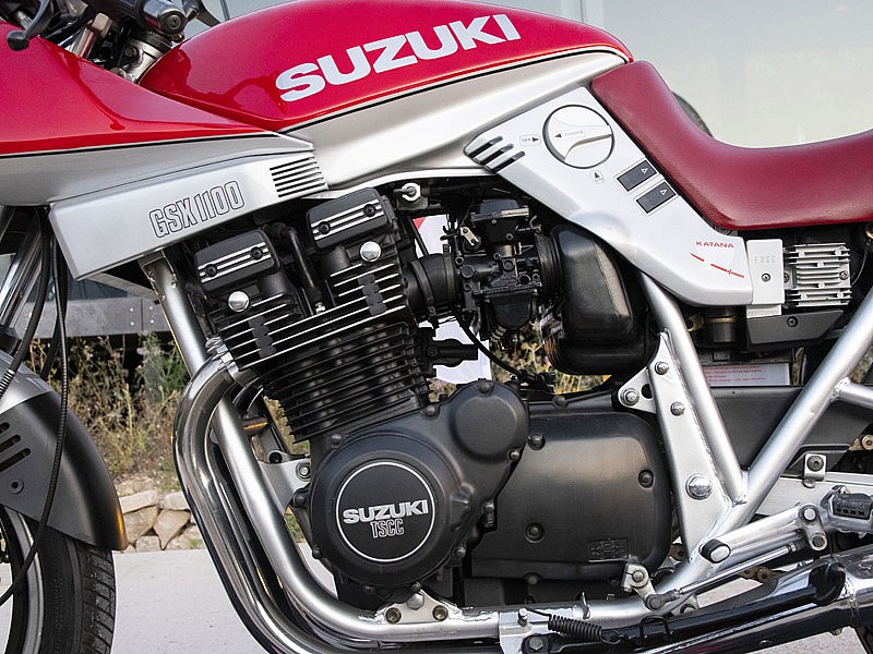 Bloque motor de Suzuki GSX1100S Katana 1985