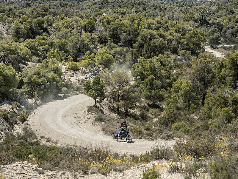 La Yamaha Ténéré 700 es muy intuitiva