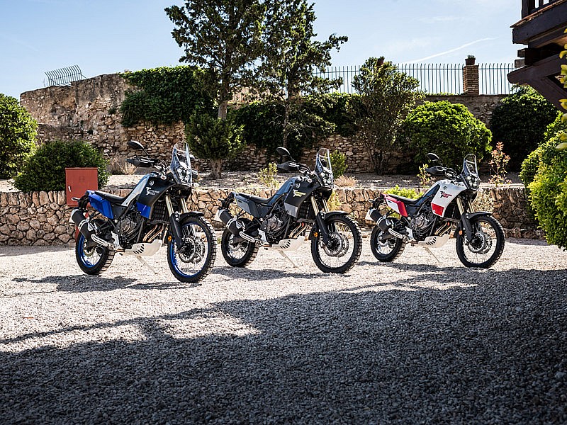 3 combinaciones de color para la Yamaha Ténéré 700 2019
