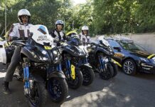 Yamaha Niken vehículo oficial del RCS y la ASO