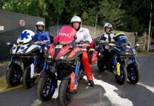 Yamaha Niken vehículo oficial tour de Francia