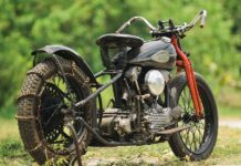 Harley-Davidson EL - trasera