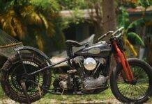 Harley-Davidson EL - derecha