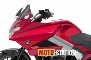 Detalle de la Honda NT1000V 2020