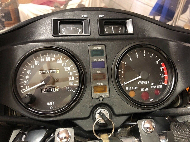 Kawasaki Z1R-TC Turbo - cuadro