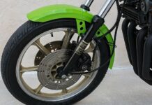 Kawasaki KZ1000R ELR - freno