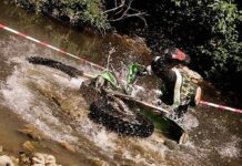 Los pasos fluviales son continuos en el Raid MerinGrades.
