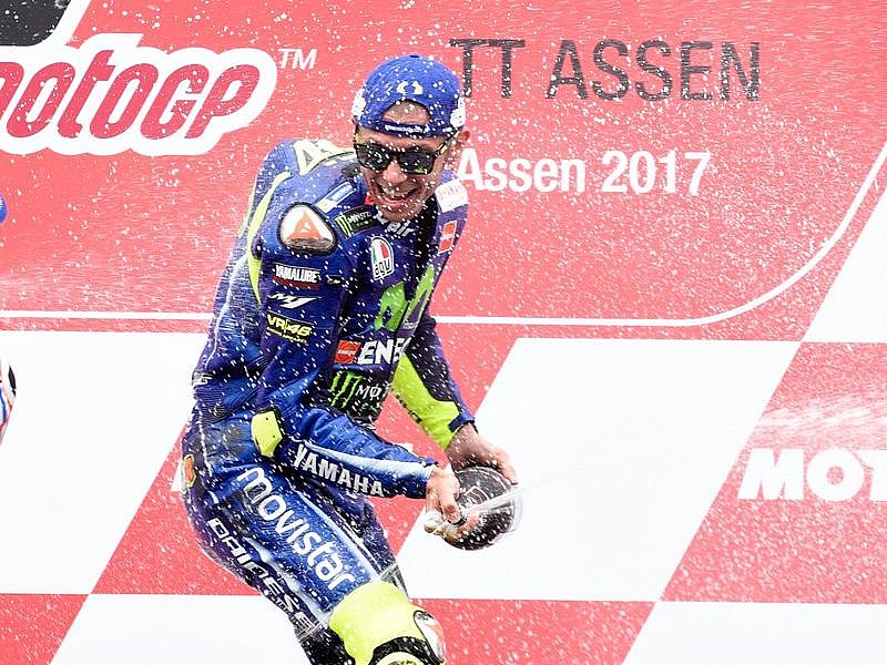 La última victoria de Rossi fue en Assen