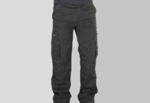 Pantalón Course Cargo Svart
