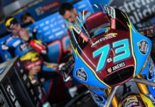 Álex Márquez en boxes
