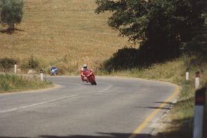 Ducati 916 Tamburini de pruebas