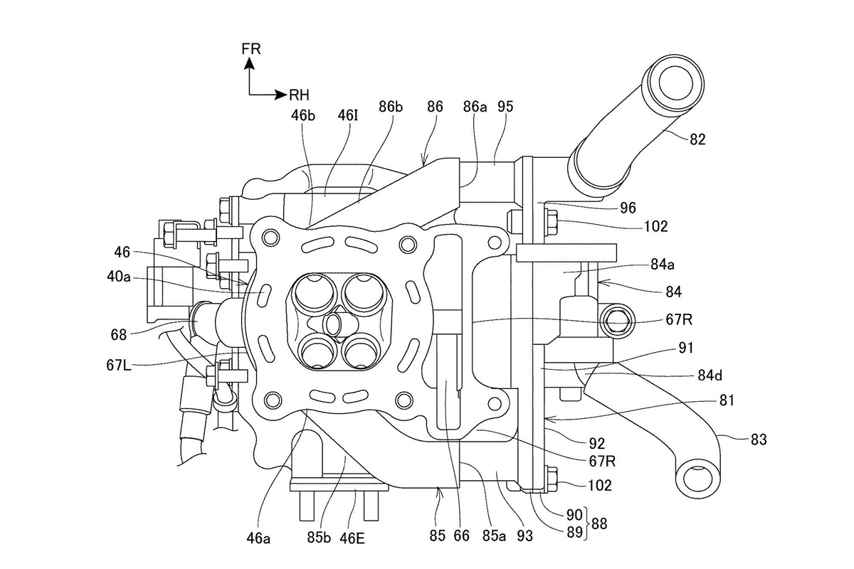 Motor Honda PCX/SH125i 2020 - culata