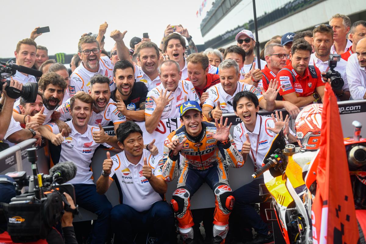 El entorno de Marc es importante para el piloto de HRC