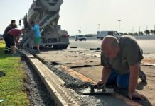 Trabajo de drenajes en Cheste