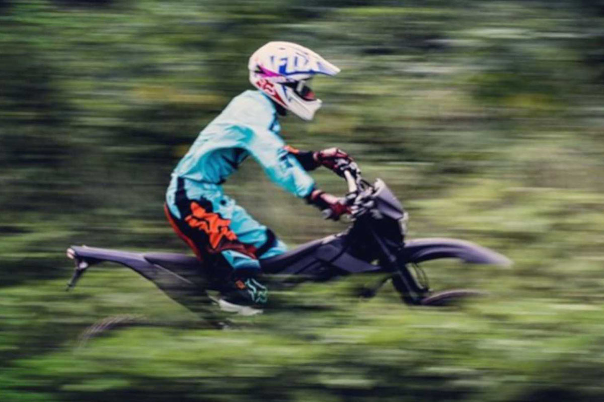 La nueva moto eléctrica de off road ya está en marcha